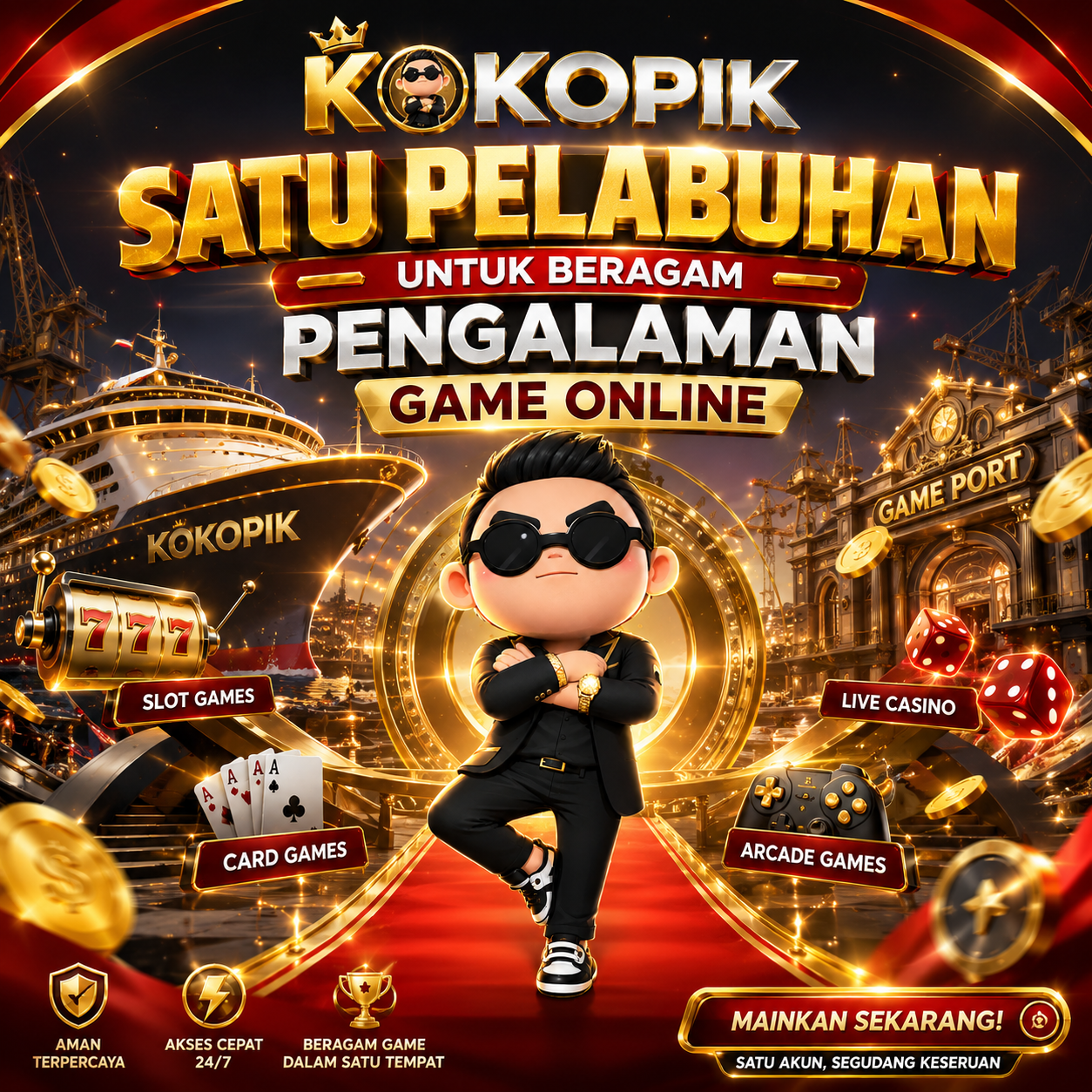 KOKOPIK – Satu Pelabuhan untuk Beragam Pengalaman Game Online